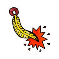 Cartoon Feather N79