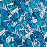 Abstract vector decorative seamless pattern N10