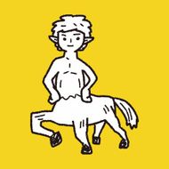 centaur doodle N7