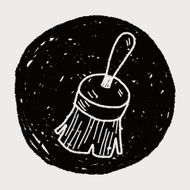 clean brush doodle N40