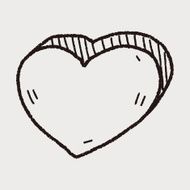 heart like doodle N21