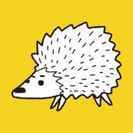 hedgehog doodle N7