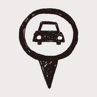 map location doodle N69