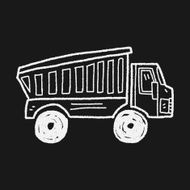 truck doodle N139