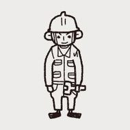 worker doodle N15