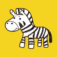 zebra doodle N6