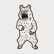 bear doodle N29