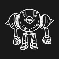 robot doodle N741