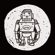 robot doodle N742