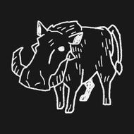 pig doodle N16