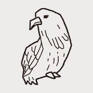 eagle doodle N14