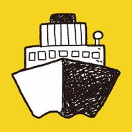 Boat doodle N93