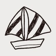 Boat doodle N97