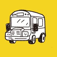 bus doodle drawing N18