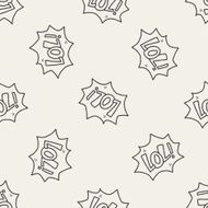 lol doodle seamless pattern background N2