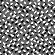 Seamless black and white abstract pattern N4