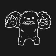 monster doodle N121