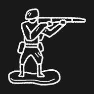 toy soldier doodle N20