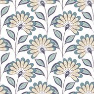 Vector seamless floral pattern N180