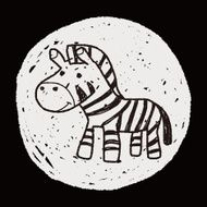 zebra doodle N7