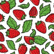 strawberry pattern