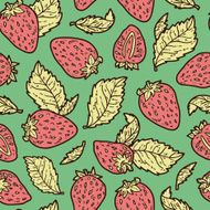 cute strawberry pattern