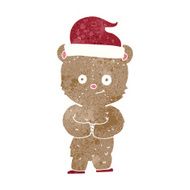 cartoon christmas teddy bear N26