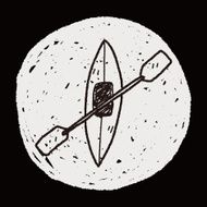 Canoe doodle N10