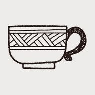 Coffee Cup Doodle N33