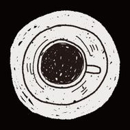 Coffee Cup Doodle N34