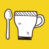 Coffee Cup Doodle N35