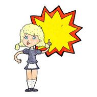 Cartoon Waitress N53