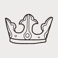 crown doodle N50