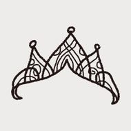 crown doodle N51