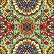Vector geometric pattern with seamless texture Tribal ethnic ornament N2