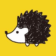 Doodle Hedgehog N6