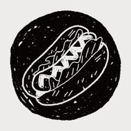 Doodle Hot Dog N13