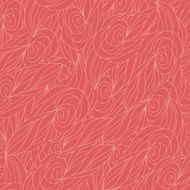 doodle seamless floral pattern hair N4