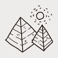 Doodle pyramid N32