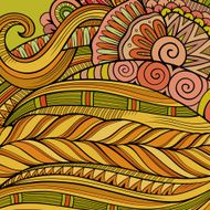Decorative ornamental ethnic background N2