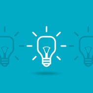 Light bulb vector icon N21