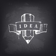 Abstract vector Illustration Hand drawn banner with place for text N2