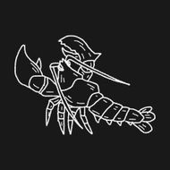 Lobster doodle N13