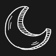 moon doodle N14