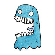 cartoon gross ghost N77