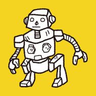 robot doodle N744