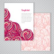 Wavy design template N2