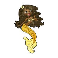 cartoon pretty mermaid N51