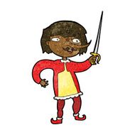 cartoon man with sword N9