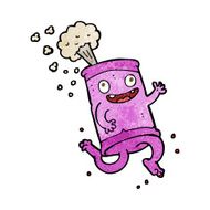 cartoon crazy soda can N11